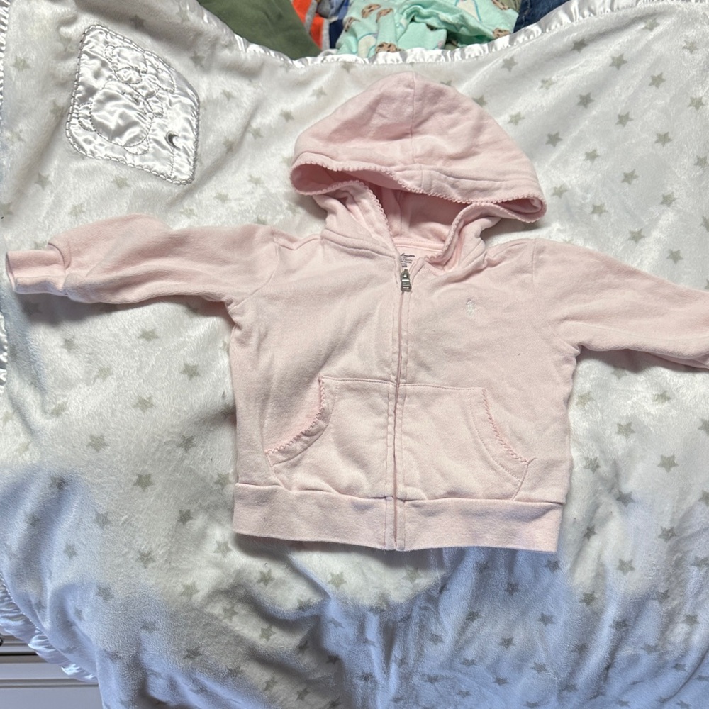 Ralph Lauren Pink Kids Hoodie